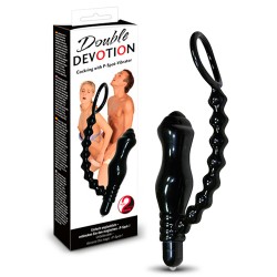 DOUBLE DEVOTION COCKRING WITH ANAL STIMULATOR