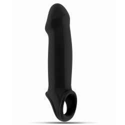 SONO Nº17 PENIS SLEEVE WITH EXTENSION BLACK