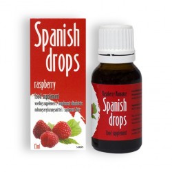 SPANISH DROPS RASPBERRY ROMANCE DROPS 15ML