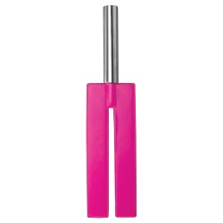 OUCH! LEATHER SLIT PADDLE PINK