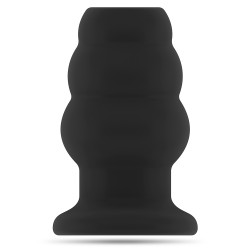 SONO Nº49 SMALL HOLLOW TUNNEL BUTT PLUG BLACK