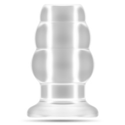 SONO Nº51 LARGE HOLLOW TUNNEL BUTT PLUG CLEAR