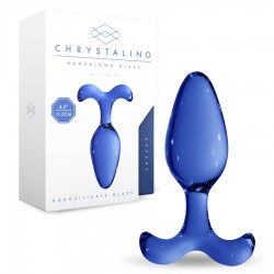 CHRYSTALINO EXPERT GLASS PLUG BLUE