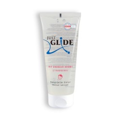 JUST GLIDE STRAWBERRY WATER BASED LUBRICANT 200ML
