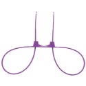 DISPOSABLE OUCH! ZIP TIE CUFFS PURPLE