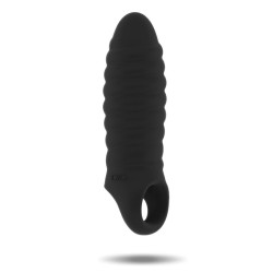 SONO Nº36 PENIS SLEEVE WITH EXTENSION BLACK