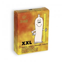 XXL CONDOMS 3 UNITS