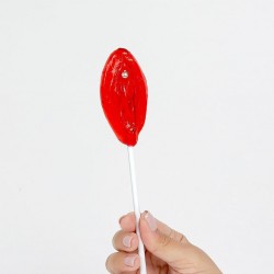 SECRET PLAY GUMMY LOLLIPOP WITH VULVA SHAPE